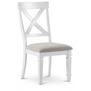 C614DW - Marina : Ghế Đơn Bàn Ăn - Màu Trắng